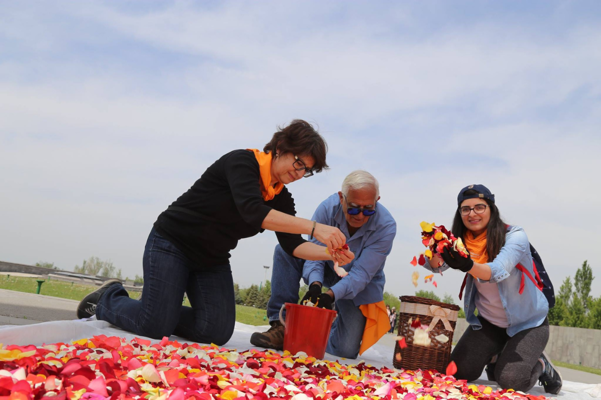 Tania Chichmanian at Genocide Memorial Institute (2018)
