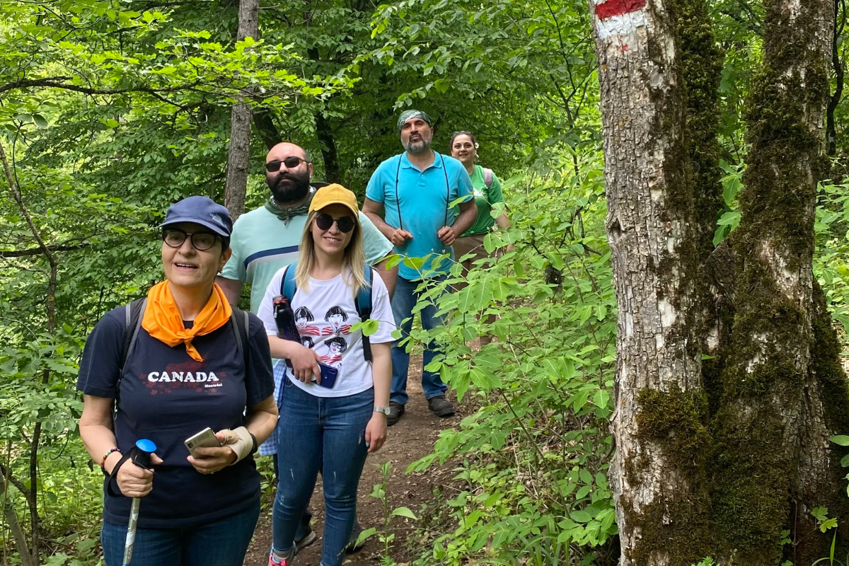 Wellness hike with AVC & Birthright Armenia staff